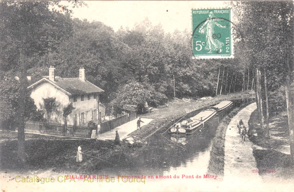 VILLEPARISIS — Promenade en amont du Pont de Mitry